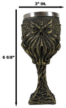 Cthulhu Mythos Cosmic Octopus Monster The Great One 8oz Wine Goblet Chalice