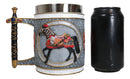 The Trail Of Painted Ponies Super Charger King's Cavalier War Horse Tankard Mug