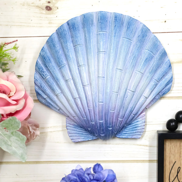 Set of Faux Scallop Shells for Crafting