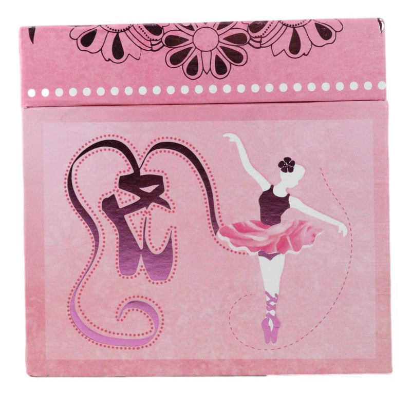 Dancing Ballerina Dance To Music Playing Within Your Heart Musical Trinket Box