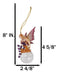 Autumn Cassia Bubble Rider Fairy Hanging Ornament Amy Brown Holiday Collection