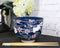 White Rabbit With Sakura Blossoms Ceramic Donburi Ramen Bowl With Chopsticks Set