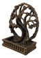 Forest Crann Bethadh Celtic Willow Tree of Life Backflow Incense Cone Burner