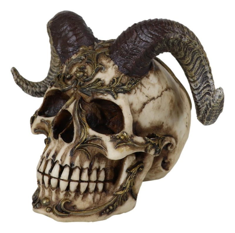 Ebros Gift El Diablo Satanic Hell Demon Reaper With Fork Skeleton Day of  The Dead Figurine