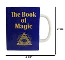 Blue Book Of Magic Eye Of Providence Arcane Arts Ceramic Boxy Square Shaped Mug