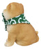 Lifelike Adorable Sitting Japanese Shiba Inu Puppy Dog with Scarf Mini Figurine