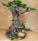 Fantasy Ent Greeman Tree House Display Statue For Mini Fairy Garden Figurines