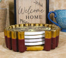 Western 12 Gauge Shotgun Shells Hunter's Ammo Round Coaster Set With 4 Coasters