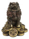 Feng Shui Fortune Money Dragon Chi Lin Yang Energy Gold Coins Charm Figurine