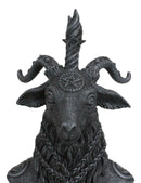 Sabbatic Goat Baphomet Bust Figurine 8"Tall Idol Worship Goat of Mendes