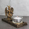 Sabbatic Goat of Mendes Lilith Baphomet Pentagram Votive Candle Holder Figurine