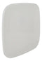 Contemporary 6.5" Square White Jade Melamine Salad Dessert Plates Pack Of 12