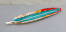 Southwestern American Indian Dreamcatcher Feather Organizer Dish Tray 18"Long