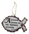 Bible Verses Christian Fish Ichthys Angel Heart Wall Or Tree Ornaments Set of 3