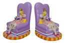 Purple Whimsical Fairy Queen Sitting On Giant Sofa Money Coin Savings Piggy Bank