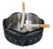 Occultic Pentagram Sabbatic Goat Idol Baphomet Tomb Skulls Cigarette Ashtray