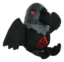 Mythical Fantasy Legend Gothic Quoth The Raven Nevermore Soft Plush Toy Doll