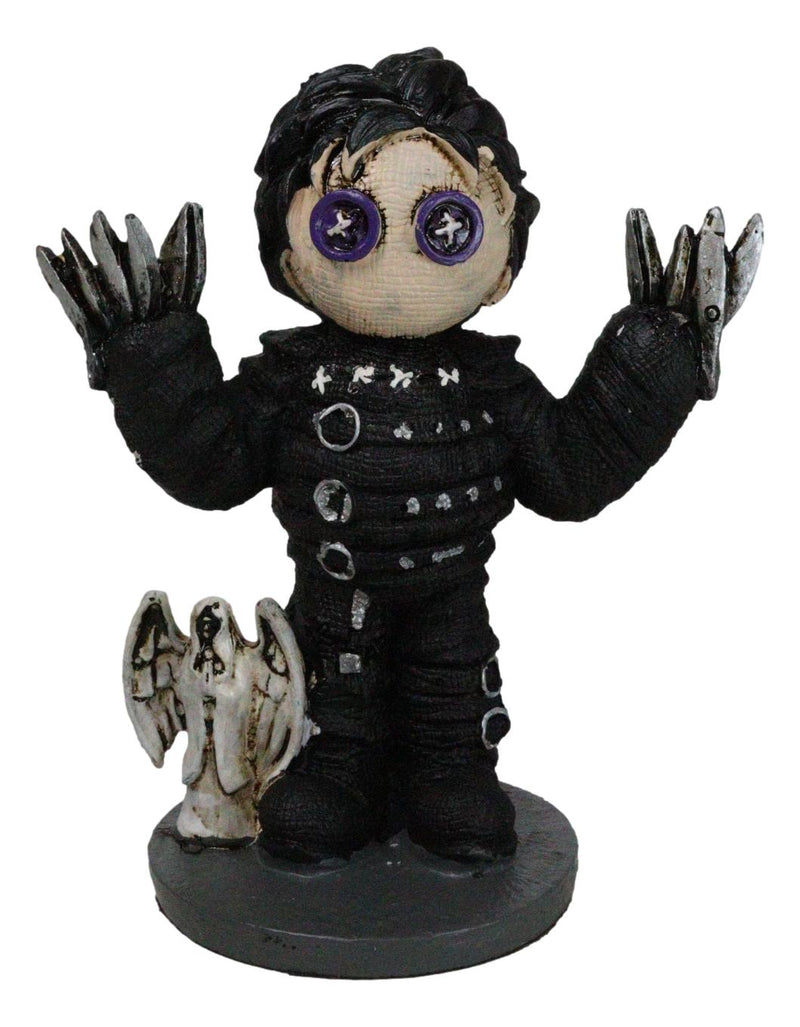 Pinheadz Monster Edward Scissorhands With Voodoo Stitches Death Angel Figurine