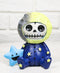 Furrybones Celestial Heavens Luno Moon and Stars Skeleton Furry Bones Figurine