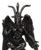 6.5"H Sabbatic Goat Idol Baphomet Bronze Resin Statue Horned God Figurine