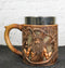 Celtic Horned God Herne Cernunnos With Antlers And Sacred Symbols Coffee Mug