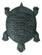 Pack Of 4 Cast Iron Verdigris Marine Sea Turtle Shell Garden Stepping Stones