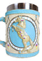 The Trail Of Painted Ponies Golden Jewel Turquoise Warrior Horse Tankard Mug