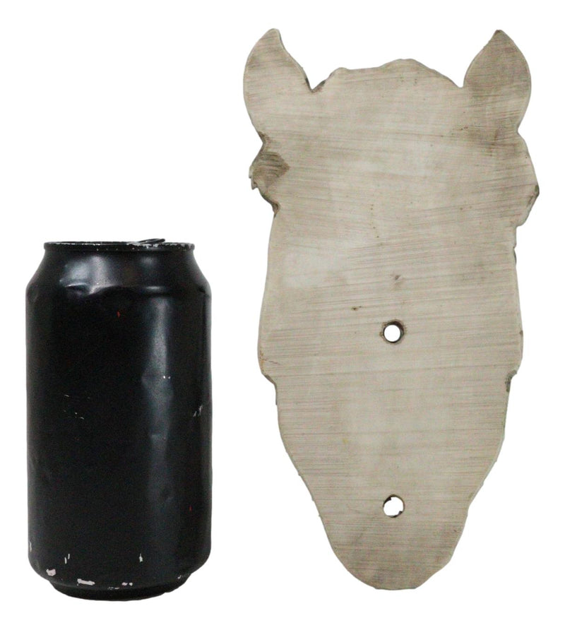 Pack Of 2 Rustic Western Country Farm Comical White Horse Wall Bottle Openers