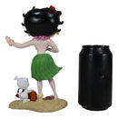 Ocean Hawaii Aloha Betty Boop Hula Dancing with Pudgy Dog and Ukulele Figurine