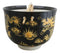 Black And Yellow Dragon King Ceramic Donburi Ramen Bowl With Chopsticks Set