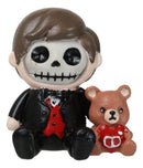 Mr Furrybones Vampire With Voodoo Bear Teddy Skeleton Furry Bones Figurine