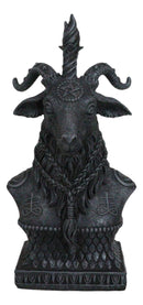 Sabbatic Goat Baphomet Bust Figurine 8"Tall Idol Worship Goat of Mendes