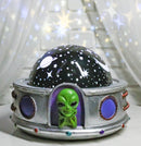 UFO Outer Space Celestial Moon and Stars Roswell Alien Projector Night Light