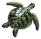 Marine Ocean Harmony Series Green Bermuda Elegant Sea Turtle Metal Wall Decor