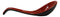 Contemporary Red Black Melamine Asian Soup Spoons With Ladle Hook Pack Of 12 Set