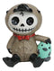 Furry Bones Platypus Bill Holding Egg Voodoo Skeleton Figurine Furrybones