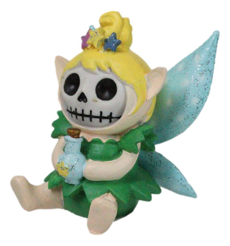 Furrybones Tinker Bell Fairy With Pixie Dust Skeleton Figurine Furry Bones