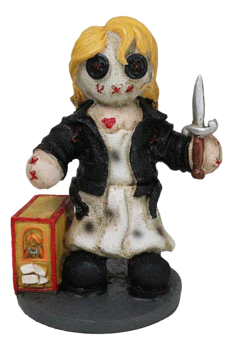 Pinheadz Monster Tiffany Valentine Bride of Chucky with Voodoo Stitches Figurine