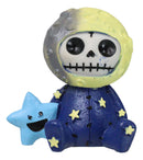 Furrybones Celestial Heavens Luno Moon and Stars Skeleton Furry Bones Figurine