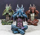 Dungeons And Dragons See Hear Speak No Evil Wise Dragons Set of 3 Figurines