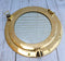 Antique Brass Gold Nautical Marine Ship Porthole Vanity Desktop Table Mirror