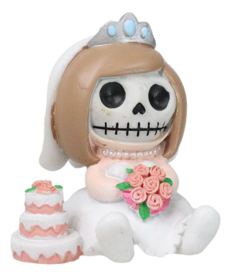 Mrs Furrybones Vampiress Bride With Wedding Cake Skeleton Furry Bones Figurine