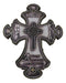 Inspirational Hope Faith A Friend Loves at All Times Fleur De Lis Wall Cross