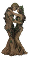 Sky Dance Celtic Greenman and Tree Woman Gaia Ent Couple Embracing Figurine