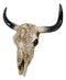 Southwestern Tribal Buffalo Skull Tribal Indian Chief Scrollwork Wall Decor