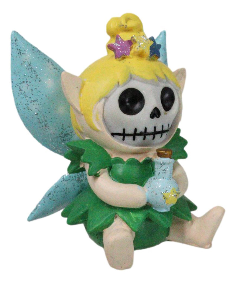 Furrybones Tinker Bell Fairy With Pixie Dust Skeleton Figurine Furry Bones