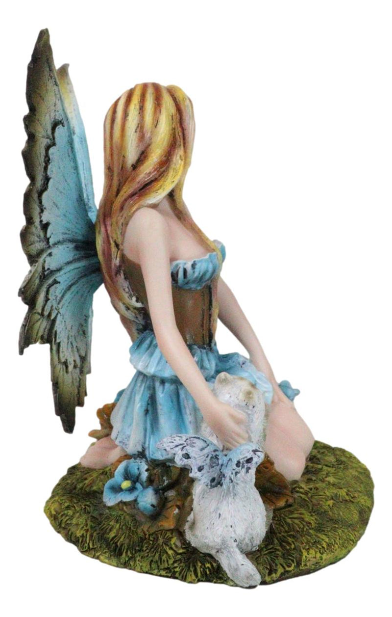 Celestial Nova Starlight Tribal Fairy FAE with Pixie Cat Home Decor Figurine