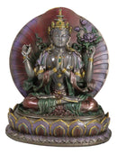 Ebros Bodhisattva Avalokiteshvara In Prayer Meditation Statue Buddha Compassion