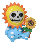 Furrybones Sol Sunflower Pot Sun Blue Sky Monster Skeleton Furry Bones Figurine