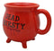 Wicca Magic Red Dead Thirsty Bloody Cauldron Ceramic Mug With Handle 16oz